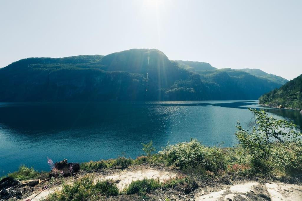 Mo (Hordaland) Modalen Fjord Cottage מראה חיצוני תמונה
