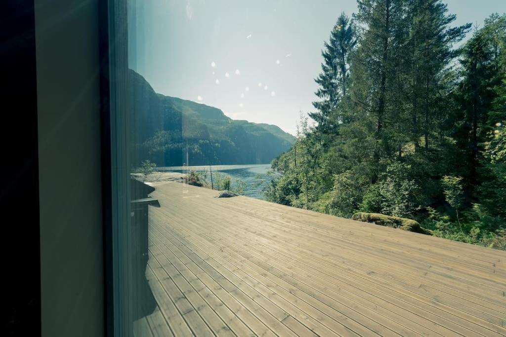 Mo (Hordaland) Modalen Fjord Cottage מראה חיצוני תמונה