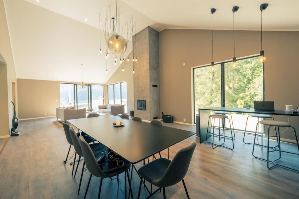 Mo (Hordaland) Modalen Fjord Cottage מראה חיצוני תמונה